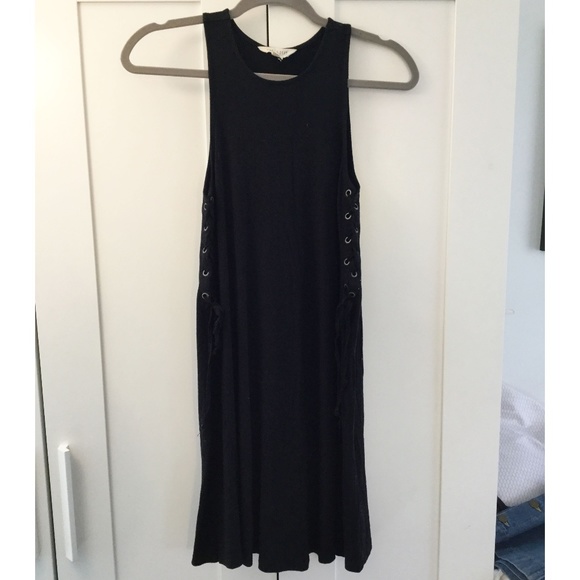 NEW American Eagle Lace Up Side Shift Dress - Picture 3 of 5